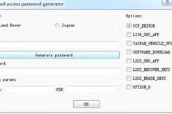 JLR Code Access Password Generator (Unlimited Token)