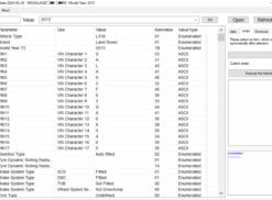 Alternative view of Demo CCF-PRO CCF Editor for Jaguar Land Rover 2006-2026