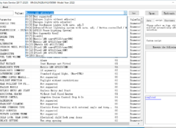 Alternative view of New JLR CCF Tools 4.9 CCF Editor for JLR 2017-2024